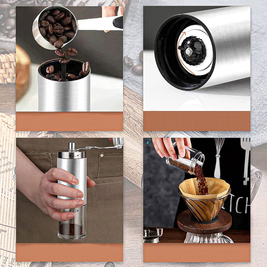Moedor Manual Compacto Inox A627 - detalhe 3