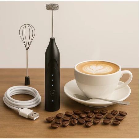 Mini Espumador de Leite USB Recarregável | Cafelle
