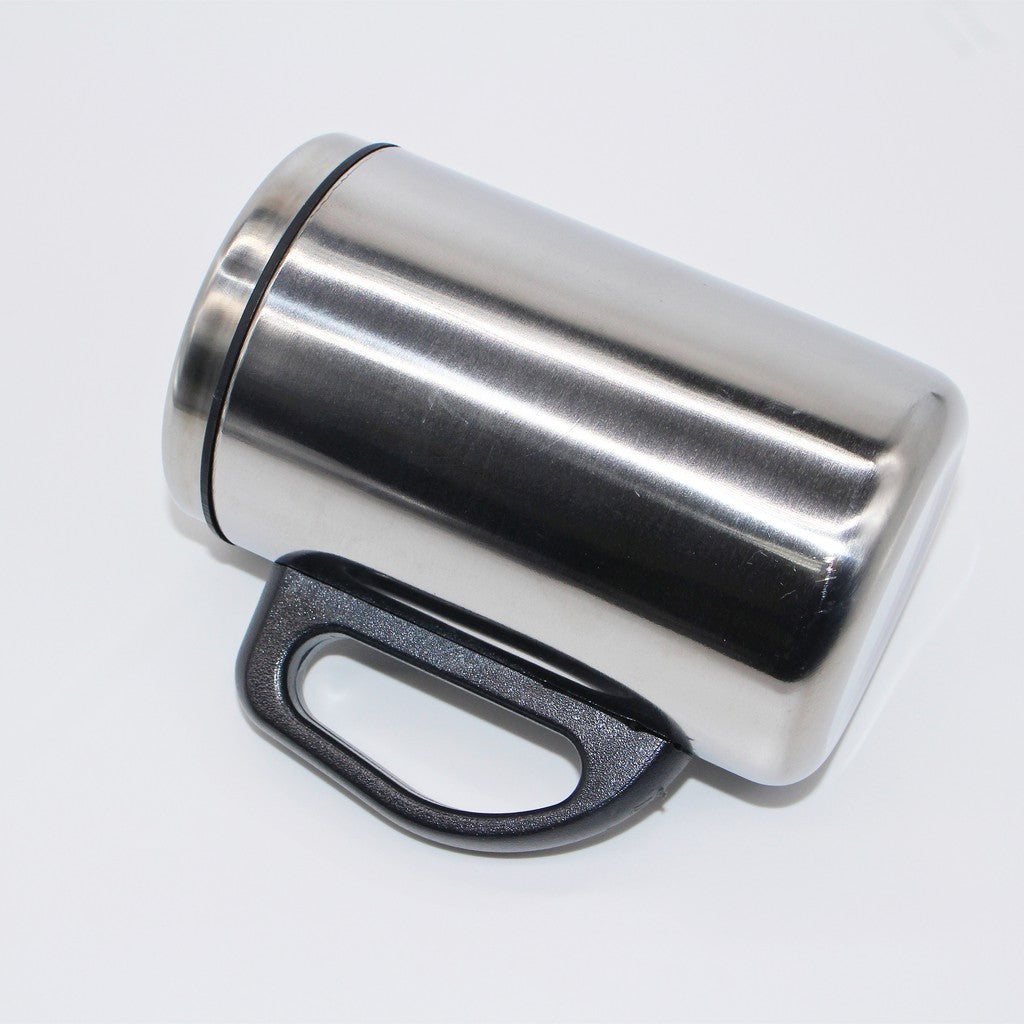Caneca Inox Parede Dupla com Tampa 350ml - detalhe 2