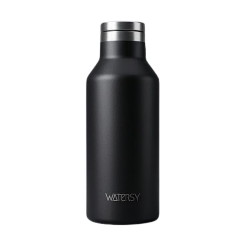 Garrafa Térmica Preta Inox 350ml | Cafelle