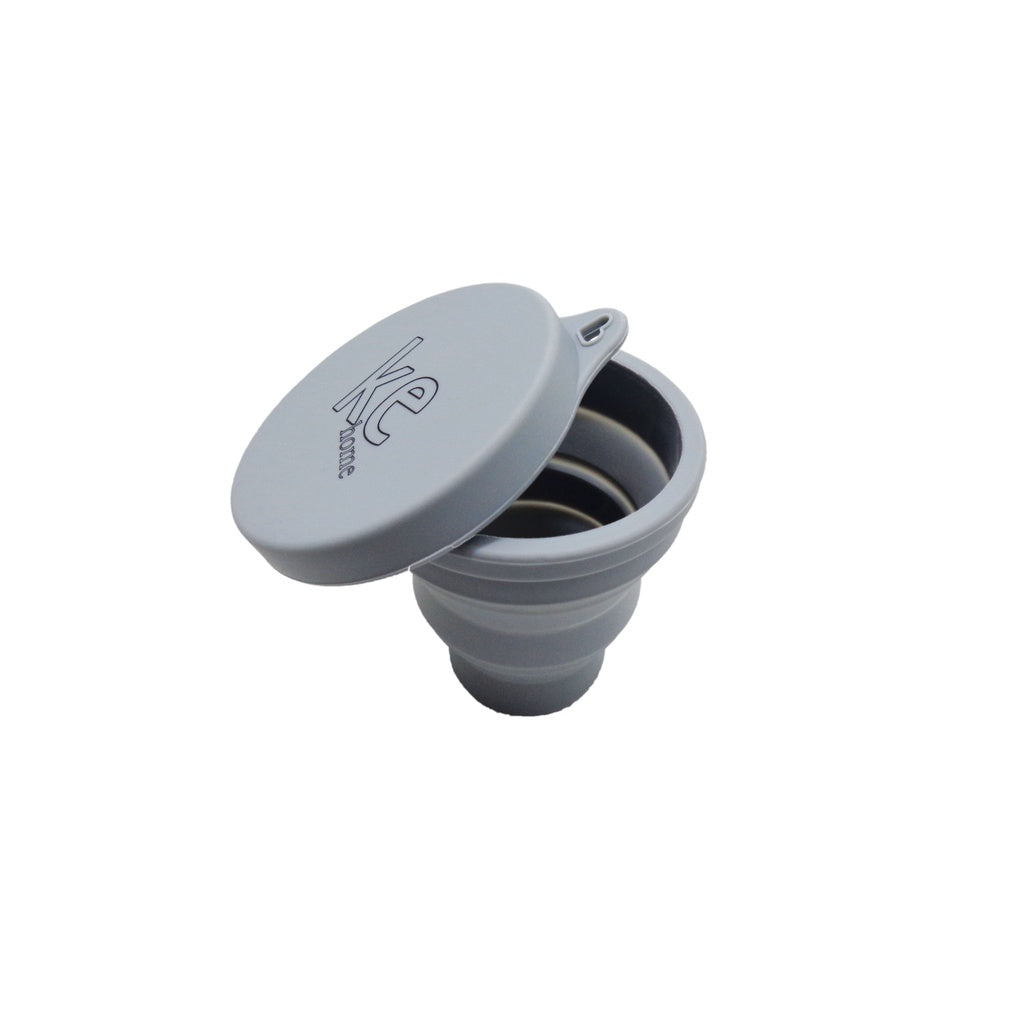 Copo Retrátil de Silicone com Tampa | Cafelle