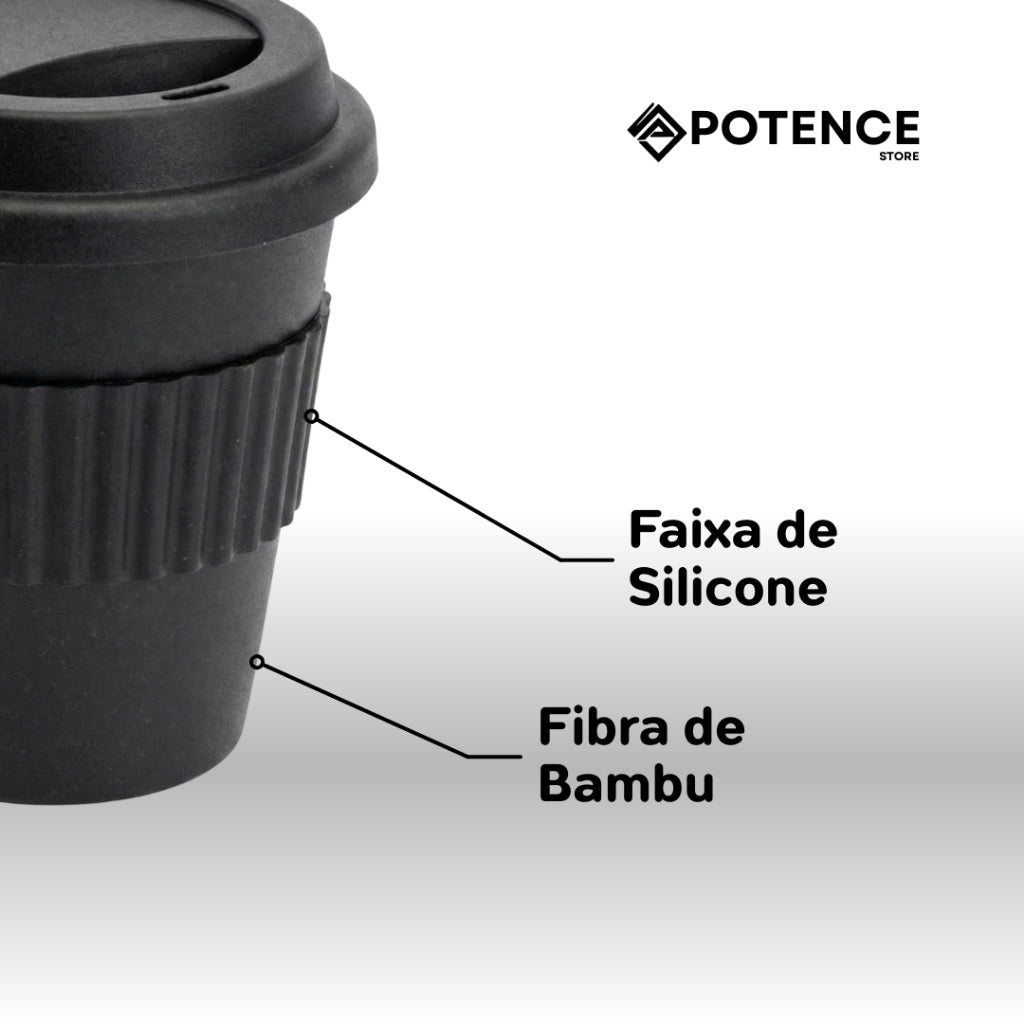 Copo Reutilizável para Café 380ml - detalhe 3