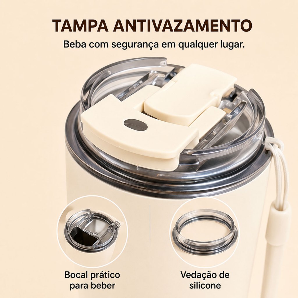 Copo Térmico Mini Inox 290ml - detalhe 3