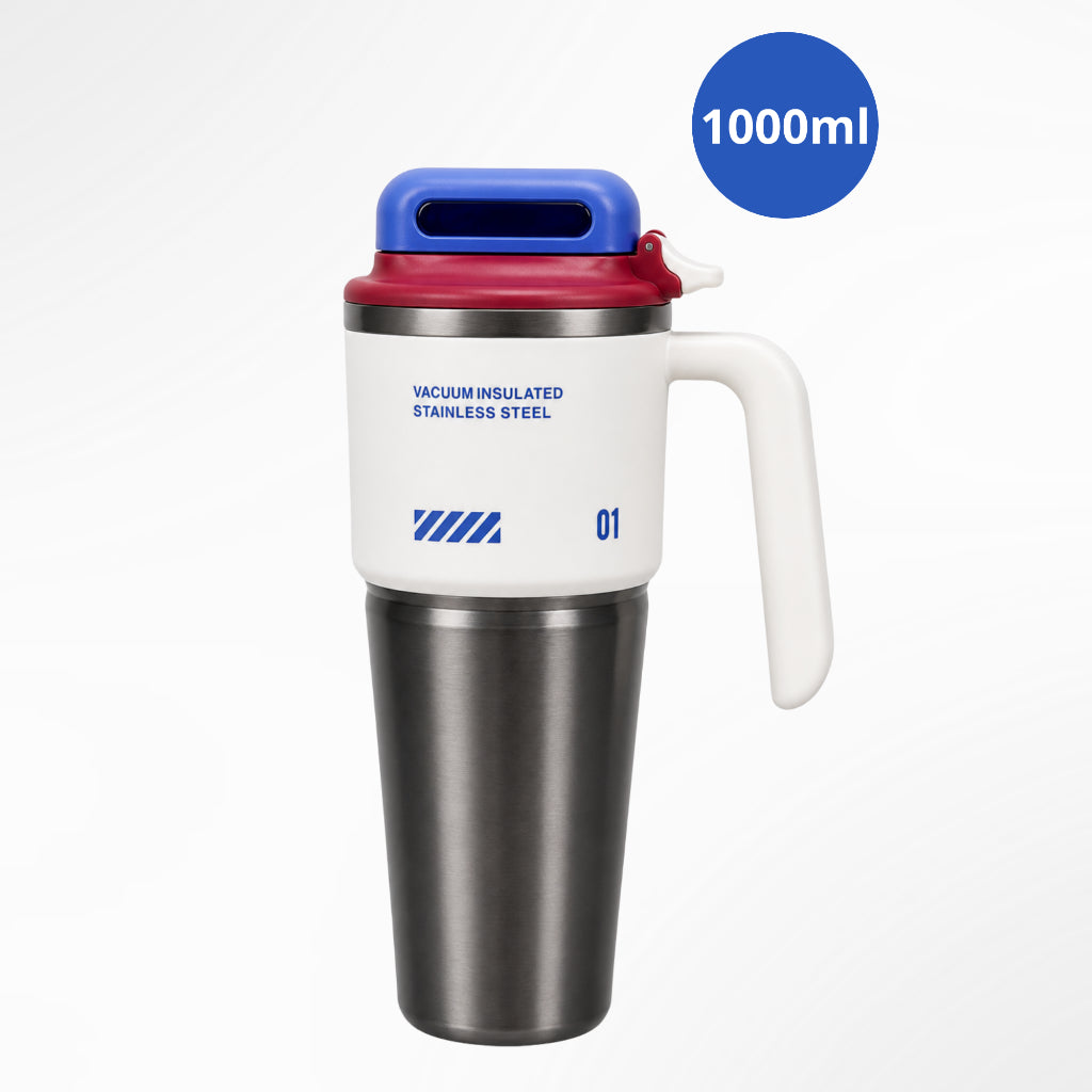 Garrafa Térmica Inox com Canudo 1L - detalhe 3