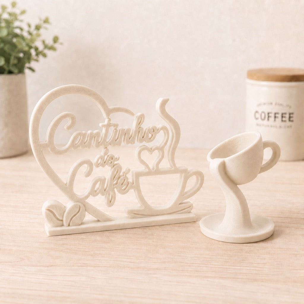 Enfeite de Mesa Cantinho do Café - detalhe 2