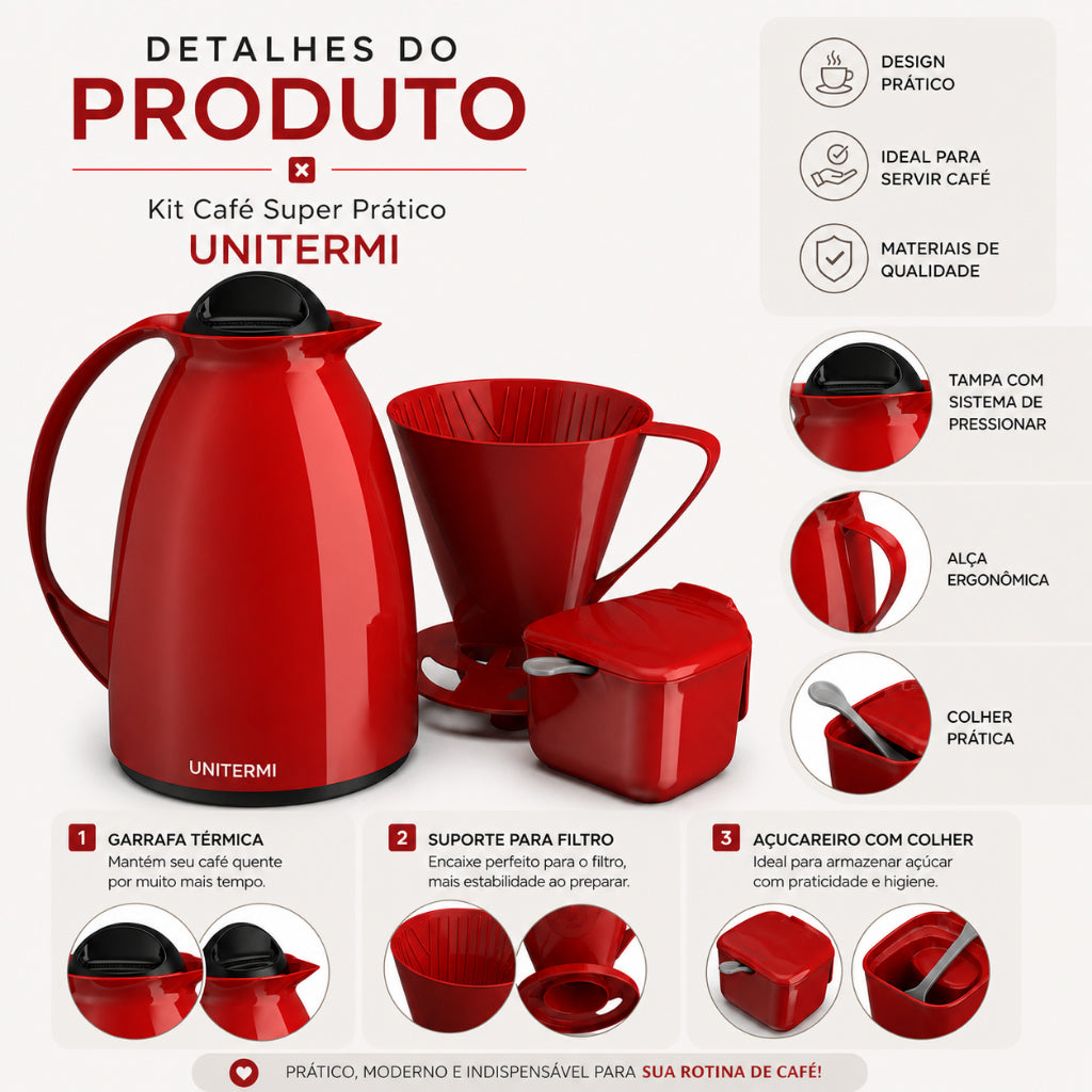 Kit Café Completo Unitermi - detalhe 3