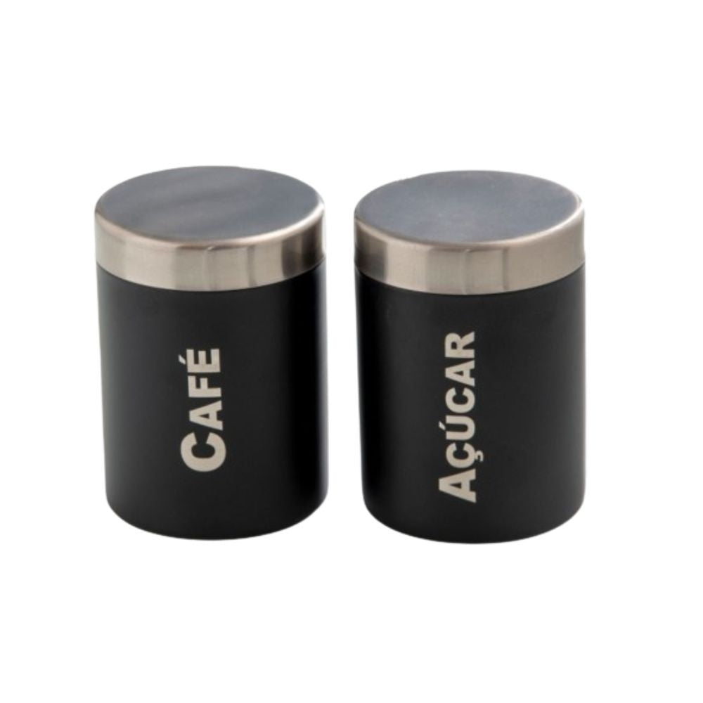 Kit Potes para Café e Açúcar 650ml - detalhe 2