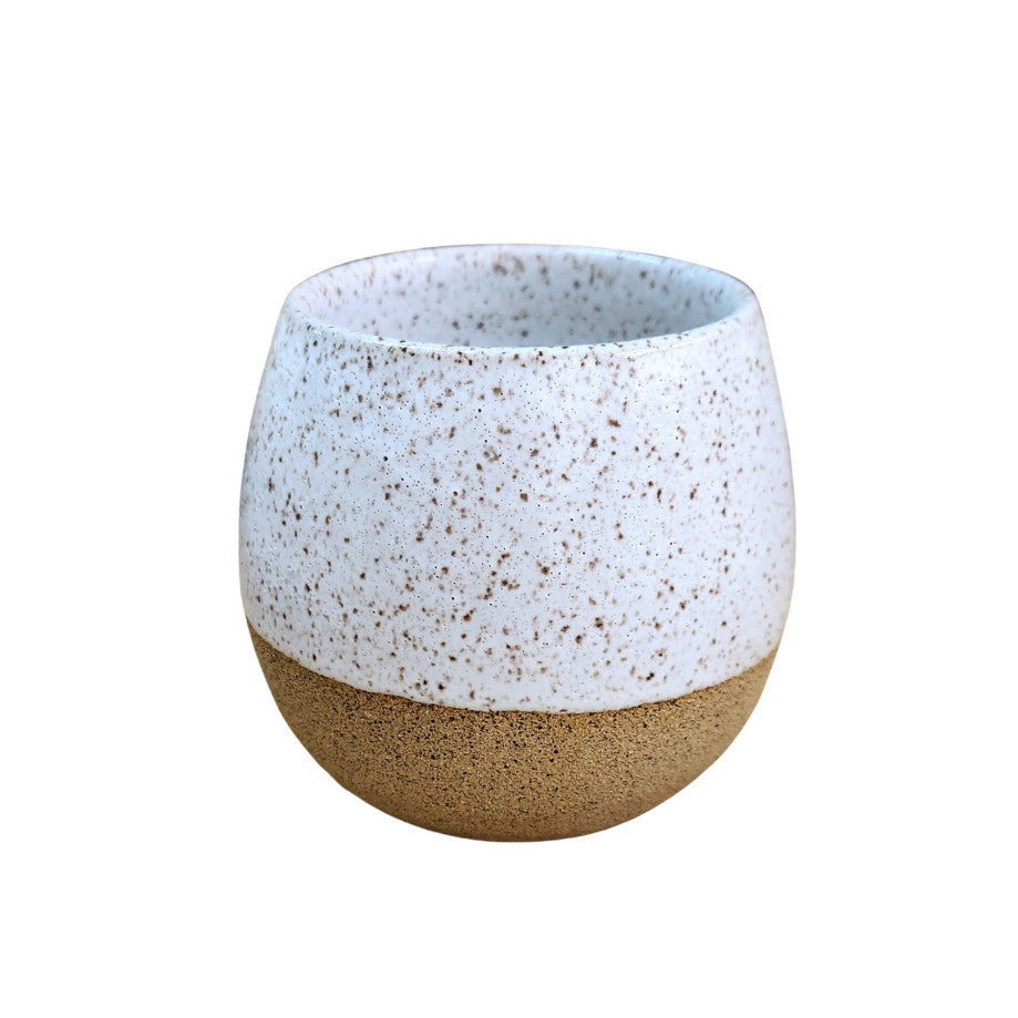 Copo Orgânico de Cerâmica Artesanal 200ml - detalhe 3